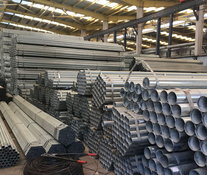 伊宁县q235b热镀锌带钢管